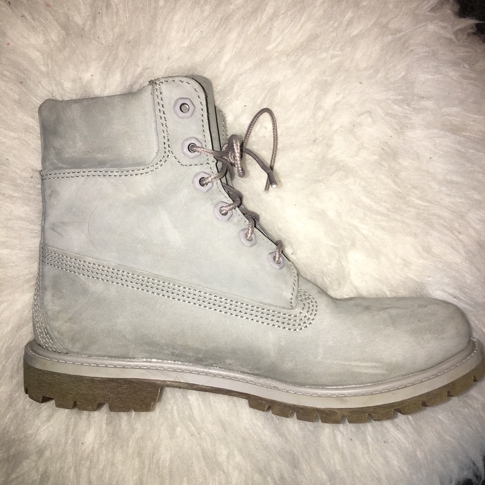 Womens grey timberland boots
